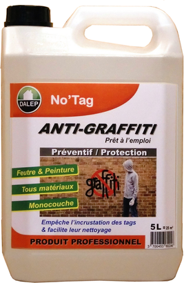 Protection Anti-Graffiti NO'TAG Fût 200 litres pour 1 000 m²
