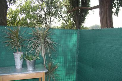 Brise-vue - PE, anti-UV, vert, 130 g/m² - occultant 3/5 - 1,5 x 10 m