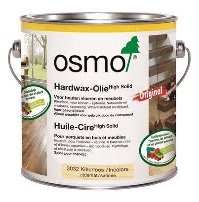 Huile Cire Original Incolore Satiné 3032 - Bidon de 2,5L