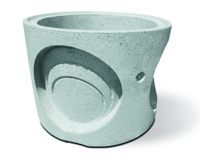 Element de fond BS D1000 plat HU=75 4 voiles à briser D300/500