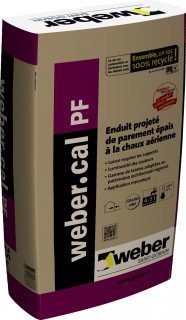 ENDUIT DE PAREMENT PROJETE WEBER.CAL PF 69-112 25KG