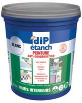 Peinture d'étanchéité Dip Etanch Anti-Condensation Blanc 0.75L