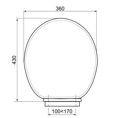 Abattant wc thermo plastique ouranos - Wirquin