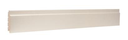 Bardage EXTRA Sapin du Nord - Profil Line - 20 x 125MM L.4,15M - Blanc Perle