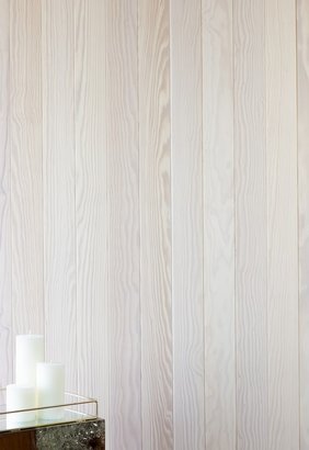 Lambris Blanc Cérusé sans nœuds - Profil Grain d'Orge décalé - 2m x 9cm ép.10mm