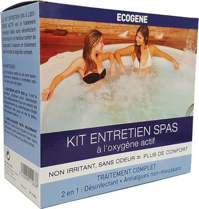 Kit entretien oxygène actif pour SPA