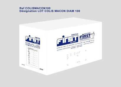 COLIS MACON SUPER PRO PVC D100