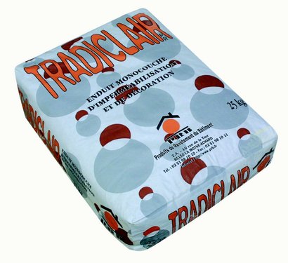 ENDUIT MONOCOUCHE TRADICLAIR PICARDIE 025-25 KG
