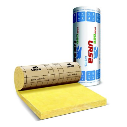 Panneau roule de laine de verre URSA PRK 35 Ep 140 mm 4.6x1.2m R 4