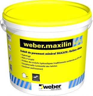 ENDUIT DE PAREMENT WEBER.MAXILIN SIL R 612 25KG