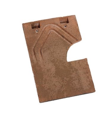 PIÈCE GAUCHE POUR CHÂTIÈRE TUILE PLATE PHALEMPIN VIEILLI