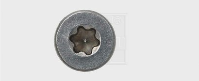 VIS BOIS ET PANNE. TF TX INOX A2 FP  4.0 X 40 mm - TX20 - P/215