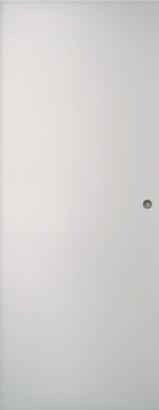 PORTE SEULE ISOPLANE PP RAINURE 204X83PREPEINTE MORTAISE EMBALLE