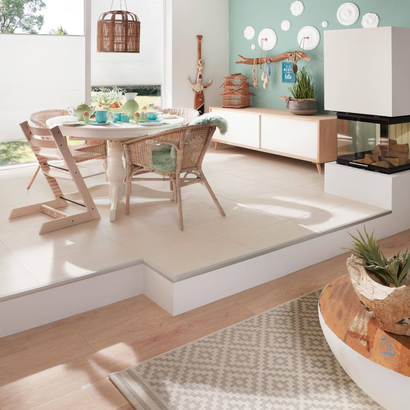 Profilé nez-de-marche pour carrelage, parquet, stratifié  PROTECT - Non percé -  Aluminium Argent - Longueur 270 cm - PTAE 4500-U/20/270