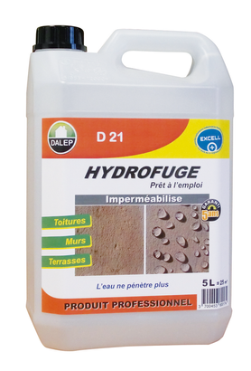 Hydrofuge - Oléofuge D 21 Bidon 20 litres pour 100 m2