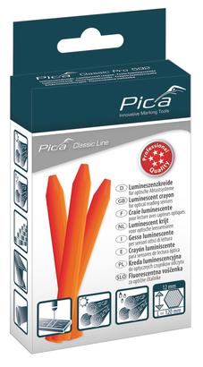 Craie luminescente orange fluo - Pica