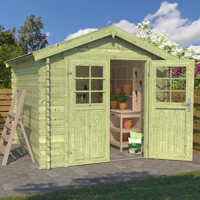 ABRI ANNY IMPREGNE 254 X 240 X 222 CM 4,55 M2 - 34mm 