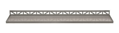 Tablette de douche à carreler, à sceller - TI SHELF RECT - 11,5 x 30 cm -  Inox - RE 1130