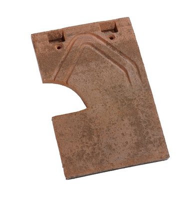 PIÈCE DROITE POUR CHÂTIÈRE TUILE PLATE PHALEMPIN AMBRE