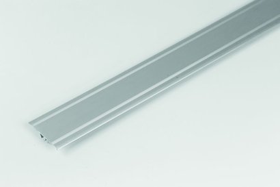 COUVRE JOINT ALU PLAT 50MM AVEC 3 CLIPS PAR LONGUEUR