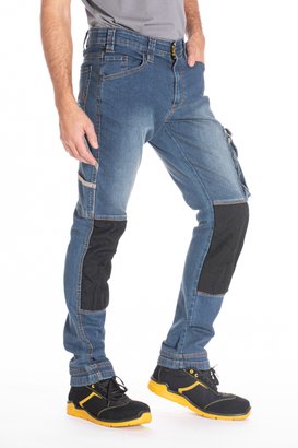 Jeans de travail - JOBPRO - Bleu - T.38