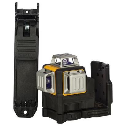 Kit accessoires laser DEWALT avec lunettes de visibilité, cible, chargeur et support mural