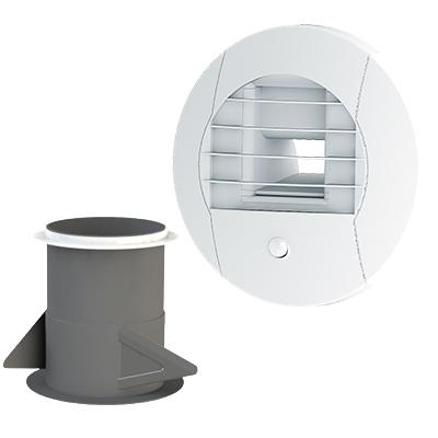 Kit bouche hygroréglable WC Tempo DP Ø80MM - Autogyre