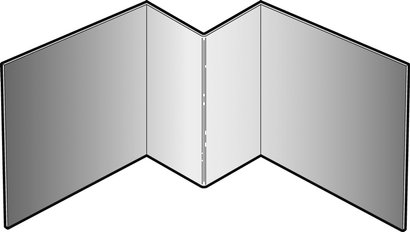 Profil Coin Intérieur pour bardage CEDRAL CLICK 3m - C01 Blanc 
