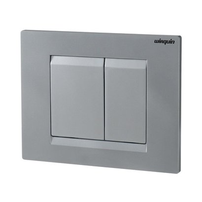 PLAQUE COMMANDE ESSENTIEL CHROME MAT