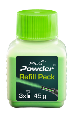 Recharge poudre PICA Powder 2030 vert fluo 45 g pour marqueur 2020
