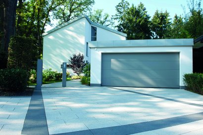 Pavé LA LINIA 20 x 20  x 6 cm Granit blanc