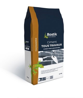 CIMENT TOUS TRAVAUX BLANC 10KG