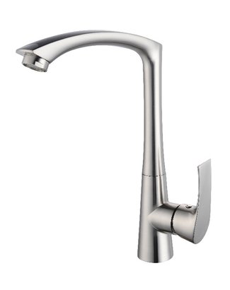 MITIGEUR EVIER HAUT NATAM BY EUROSANIT INOX BROSSE