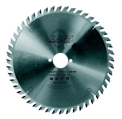 Lame scie circulaire pour machines portative et à onglets - Ø190mm Alésage 30 - 24 Dents Bois 