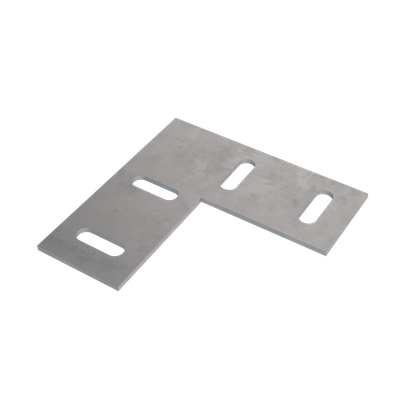 Equerre plate 90° Structural - Sachet de 10 pièces