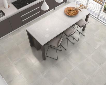 Carrelage sol intérieur TECNIK 45x45 ép.7,4mm - Gris