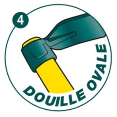 Houe douille ovale Duopro - Leborgne