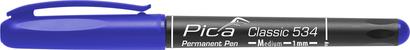 Feutre pica medium permanent 1mm bleu - Pica
