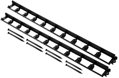 Bordure DELIMA pour délimitation jardin flexible 2350x80x45mm - Anthracite