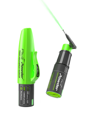 Marqueur spray poudre pica powdergris fluo - Pica