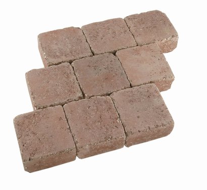 Pavé TRADITION Vieilli 16 x 16 x 6 cm Camaieu