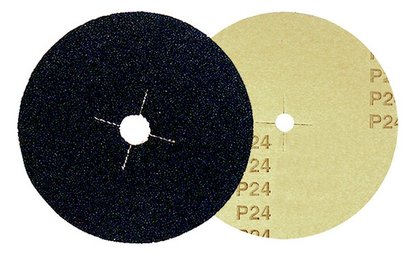 DISQUE PAPIER PARQUET D.150 AL.12 GR 60 CARBURE SILICIUM