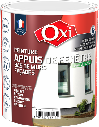 Peinture Appuis de Fenêtre OXI - Ton Pierre - Pot de 1L