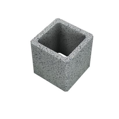 Bloc pilier en béton long. 20CM x larg. 20CM x haut. 25CM - Fabemi