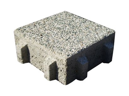 PAVE ECOSFAC DRAINANT LAVE FIN GRIS 20 X 20 X 8 CM
