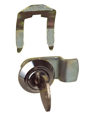 Serrure à cylindre Pour Boite aux lettres Acier chromé 32x20x17,5 Blister