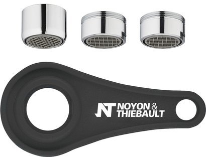 KIT CLE + 3 MOUSSEUR ÉCO D'EAU 22/24X100 