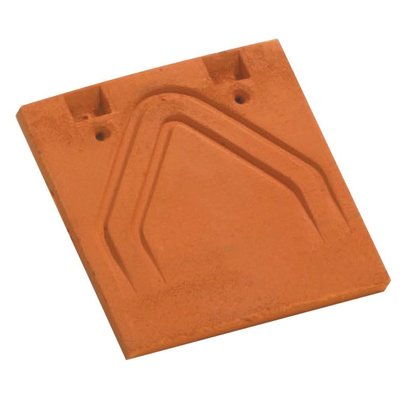 TUILE COURTE D'ÉGOUT ET DE FAÎTAGE PLATE PHALEMPIN 16X24 VIEILLI