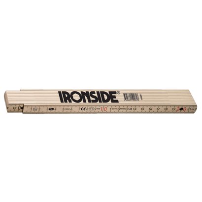 Mesure pliante Bois - 2m x 16MM- Ironside