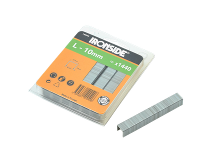 Agrafes Galva Large - Type L - 10MM x 1440- Ironside